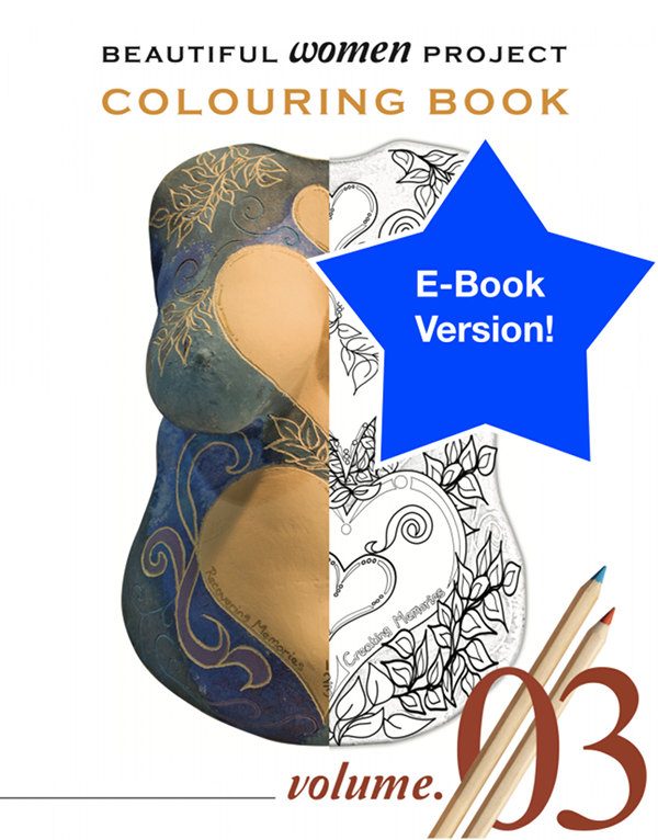 Beautiful Women Project Colouring Book - Volume 3